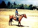 Dad Riding In The Mountains