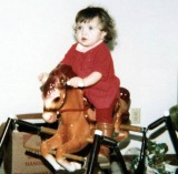 Me Riding Horseback At Age One