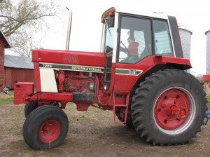 Spring Farm Work with the Tractor