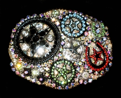 Crystal Belt Buckle