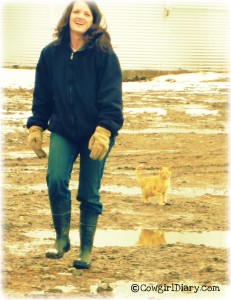 Me In My Muddy Farm Boots