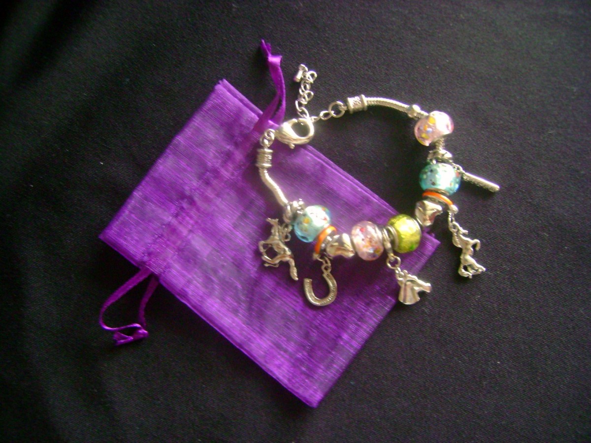 Horse Charm Bracelet Giveaway From WyoStyle