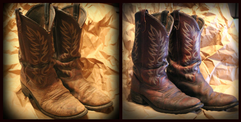 HOW TO: Clean Leather Cowboy Boots (or ANY leather item) with Leather Honey  